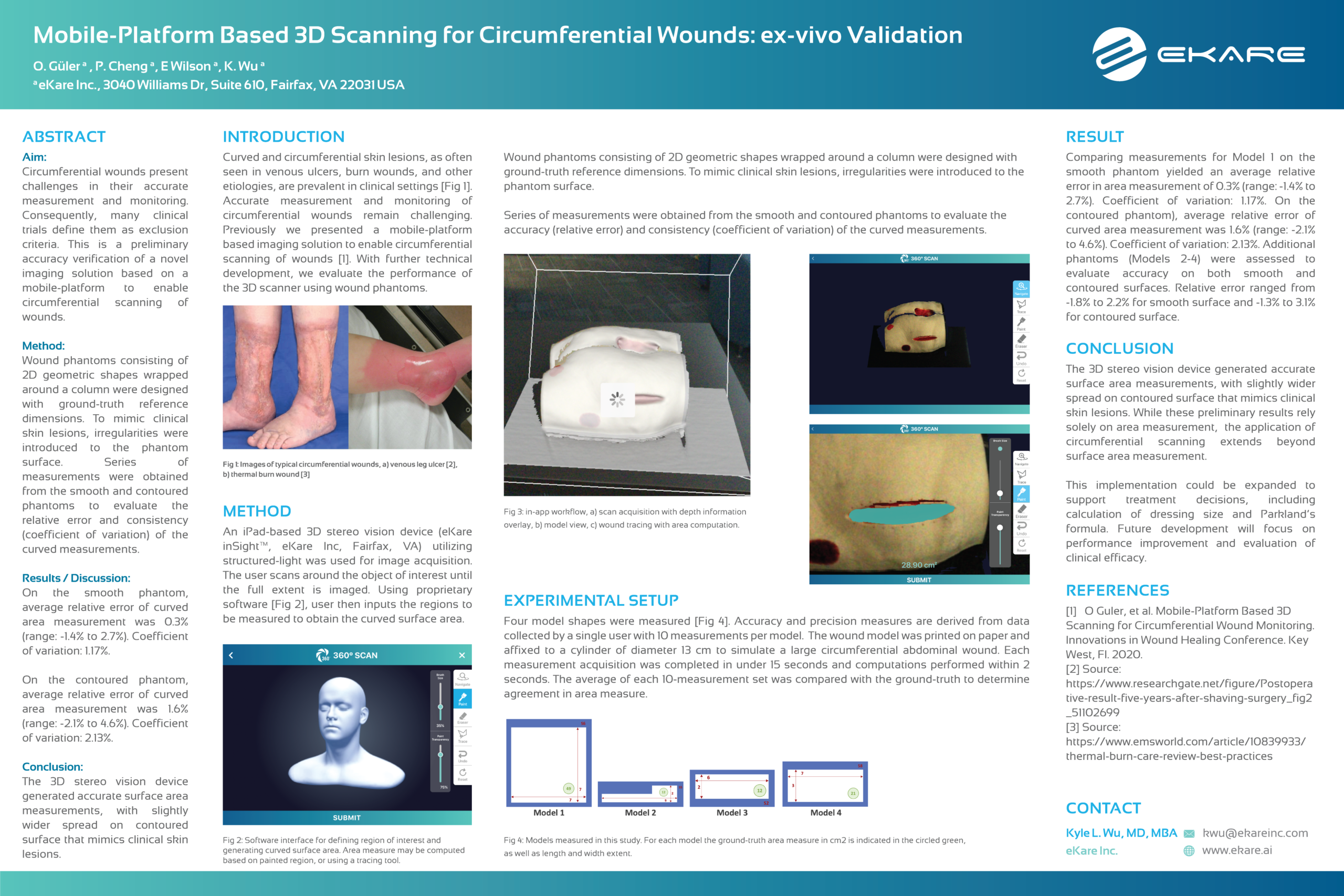 3D Scanning for Circumferential Wounds